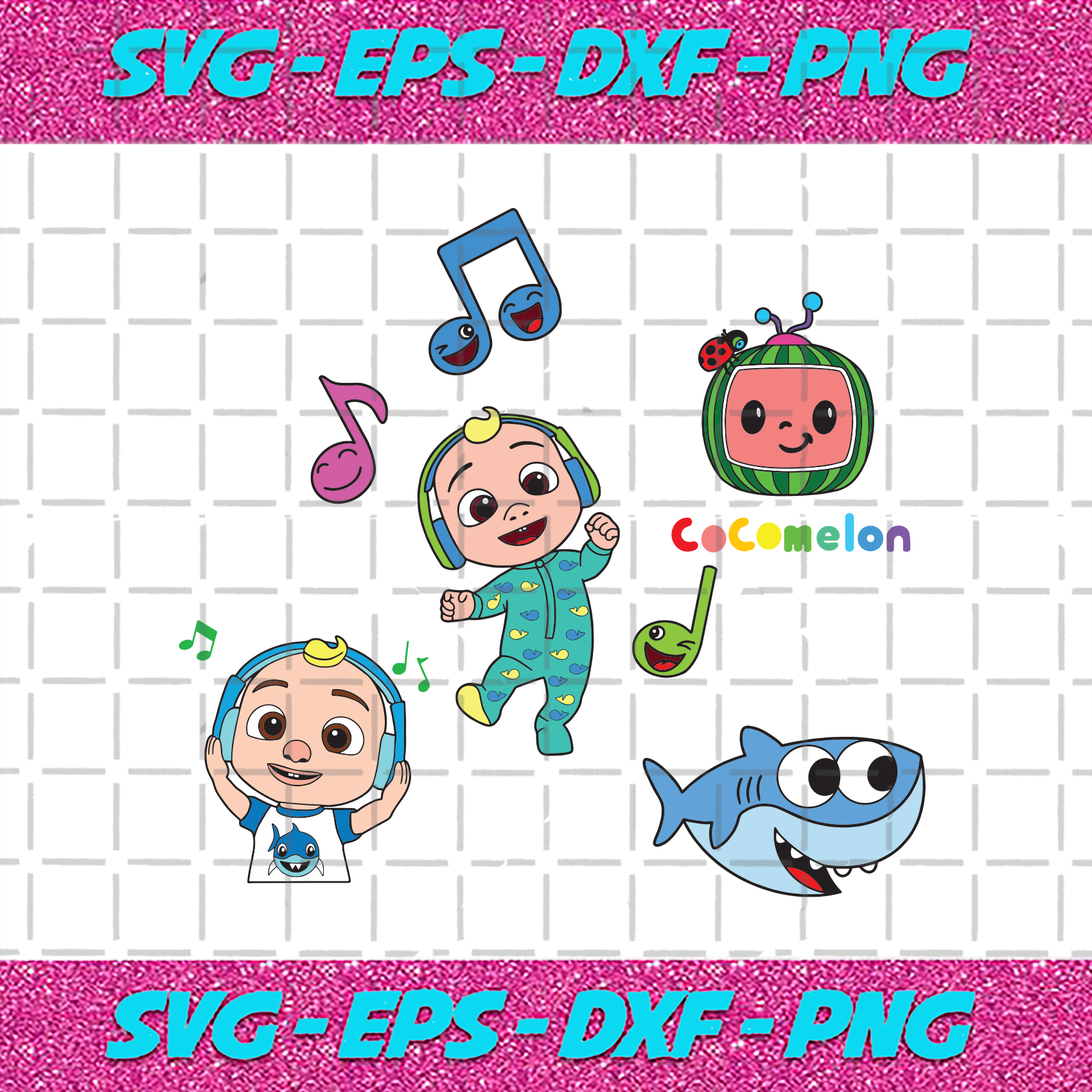 Free Free 117 Baby Svg Cocomelon Clipart SVG PNG EPS DXF File