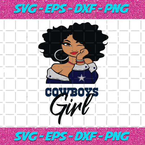 Cowboys Girl Sport Svg SP02102020