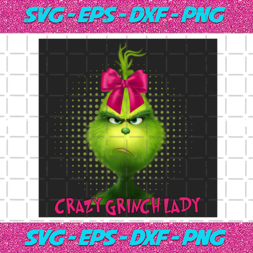 Crazy Grinch Lady Png CM1012202021