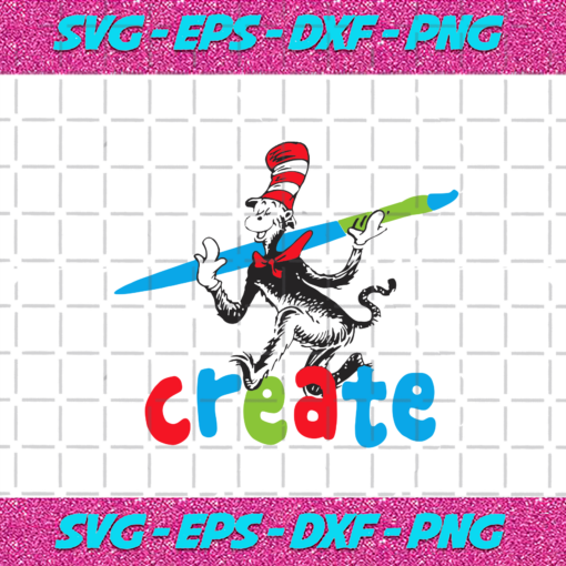 Create Cat In The Hat Svg DR210202LH12