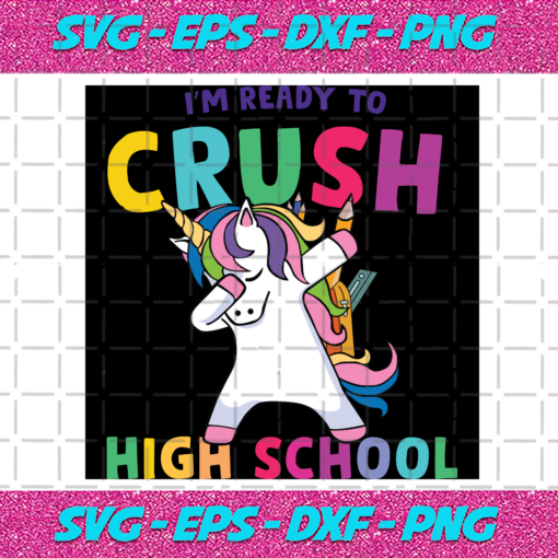Crush High School School Svg BC24092020