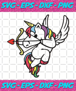 Cupid Unicorn Svg HLD210203LH17
