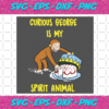 Curious George Is My Spirit Animal Eating Cake Trending Svg TD1410202011