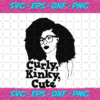 Curly Kinky Cute Black Girl Svg BG17082020