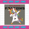 Dabbing Unicorn Atlanta Falcons Svg SP15012132