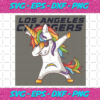 Dabbing Unicorn Los Angeles Chargers Svg SP15012122