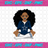 Dallas Cowboys Black Girl Svg SP22122020