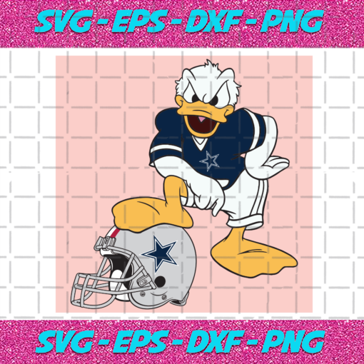 Dallas Cowboys Donald Duck Svg SP22122020