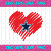 Dallas Cowboys Heart Svg SP26122020