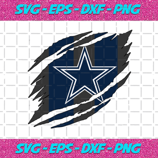 Dallas Cowboys Torn NFL Svg SP30122020