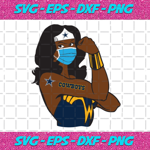 Dallas Cowboys Wonder Woman Svg SP25122020