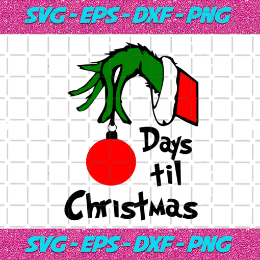 Day Til Christmas Christmas Svg CM17112020