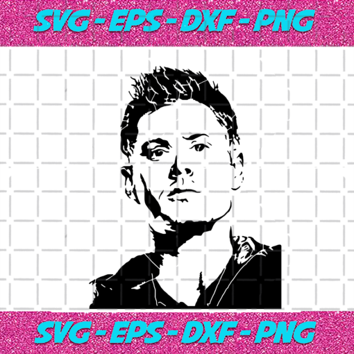 Dean winchester stencil svg TD20082020