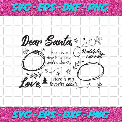 Dear Santa Christmas Svg CM261120201