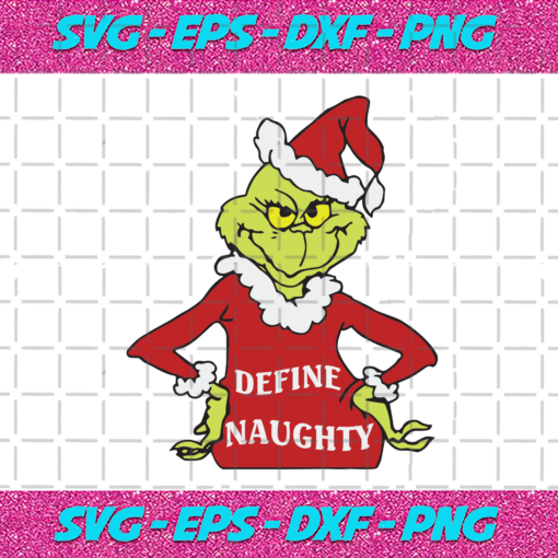 Define Naughty Christmas Svg CM03112020