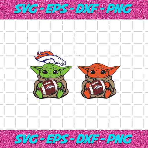 Denver Broncos Baby Yoda NFL Svg SP17122020