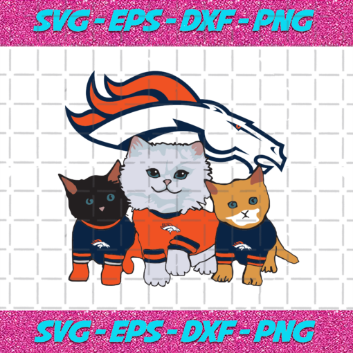 Denver Broncos Cat Svg SP25122020