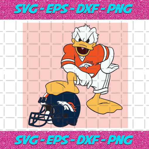 Denver Broncos Donald Duck Svg SP22122020