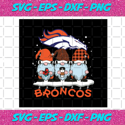 Denver Broncos Gnomes Svg SP23122020
