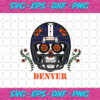 Denver Broncos Skull Helmet Svg SP23122020