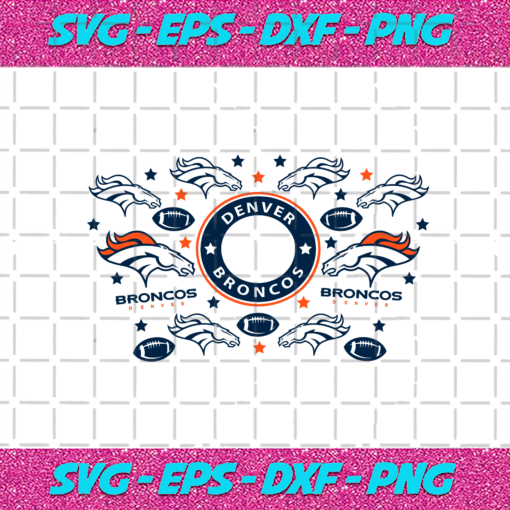 Denver Broncos Starbucks Wrap Svg SP712021