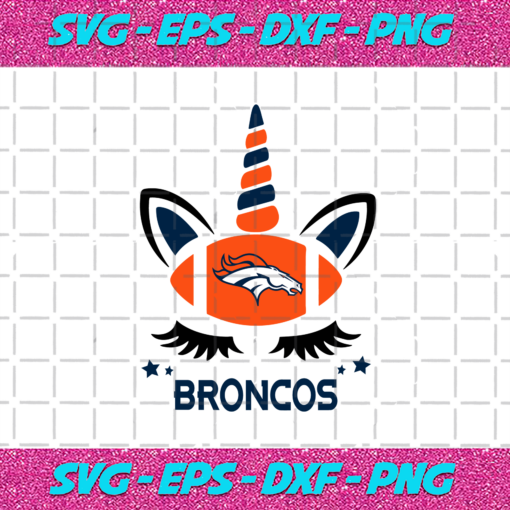 Denver Broncos Unicorn Svg SP31122020