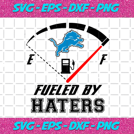 Detroit Lions Fueled By Haters Svg SP1312021