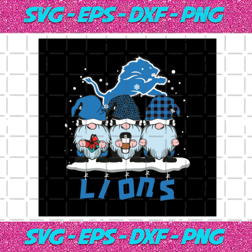 Detroit Lions Gnomes Svg SP23122020