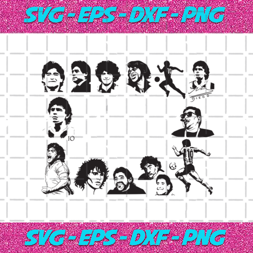 Diego Armando Maradona Bundle Trending Svg SP261120206