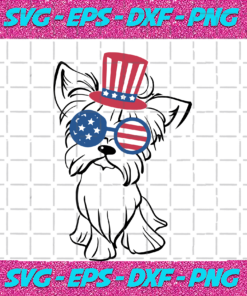 Dog 4th Of July Independence Day Svg IN170838