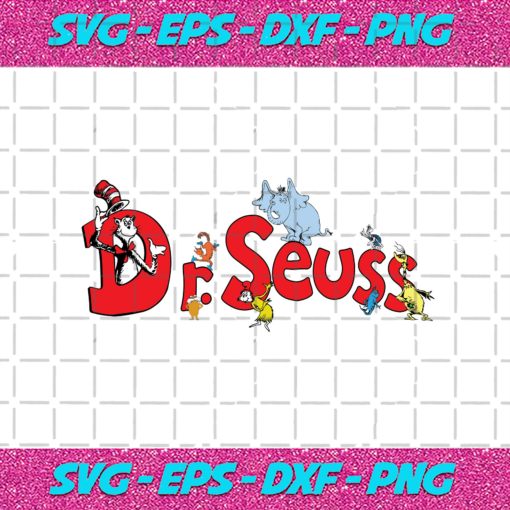 Dr Seuss Logo Svg DR1012021