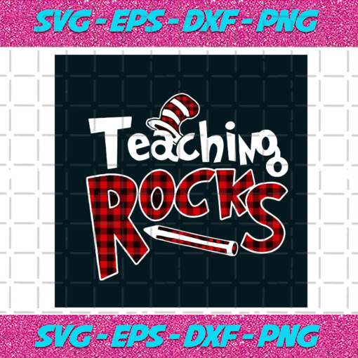 Dr Seuss Teaching Rocks Svg DR210202LH30