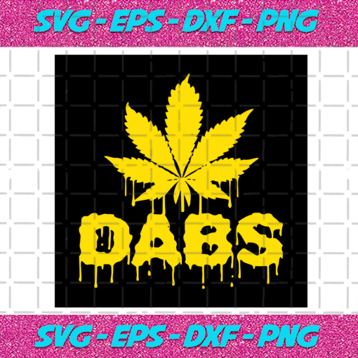 Dripping Weed Dabs Svg TD28122020