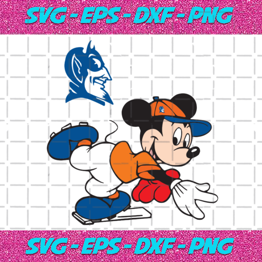 Duke Blue Devil And Mickey Sport Svg SP22092020