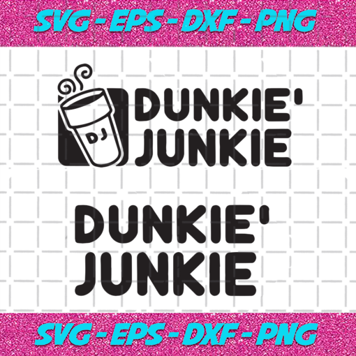 Dunkie Junkie Dunkie Junkie Svg TD011220276