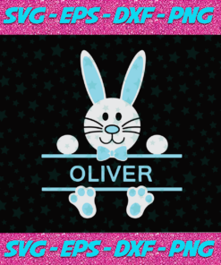 Easter Bunny Ears  Feet  Digital Download  Bunny SVG  Easter SVG  Custom Name  Files for Cricut  Cut File  Digital  svg