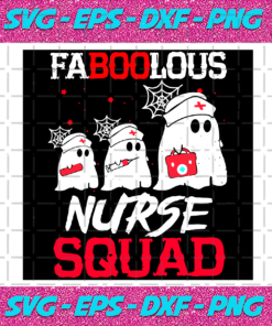 Faboolous nurse squad halloween svg HW071020203