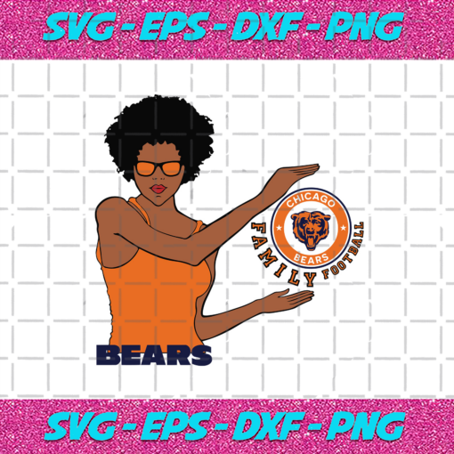 Family Football Chicago Bears Svg SP19122020