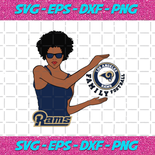 Family Football Los Angeles Rams Svg SP19122020