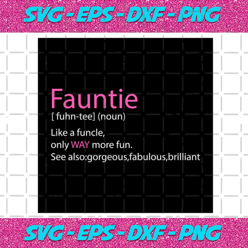 Fauntie Definition Svg TD19122020