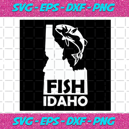 Fish Idaho Svg TD21122020