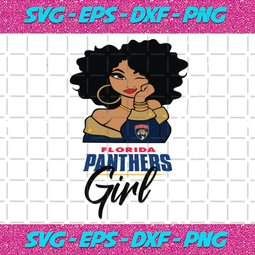 Florida Panthers Girl Sport Svg SP02102020