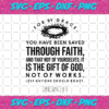 For By Grace You Have Been Saved Through Faith Christmas Svg CM0101220202