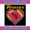 Forever Arizona Cardinals Heart Diamond Svg TD25012112