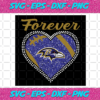 Forever Baltimore Ravens Heart Diamond Svg TD25012113