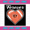 Forever Cincinnati Bengals Heart Diamond Svg TD2701218