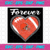 Forever Cleveland Browns Heart Diamond Svg TD2701213