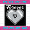 Forever Las Vegas Raiders Heart Diamond Svg TD2901217