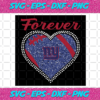 Forever New York Giants Heart Diamond Svg TD2901216