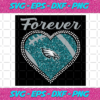 Forever Philadelphia Eagles Heart Diamond Svg TD2901215